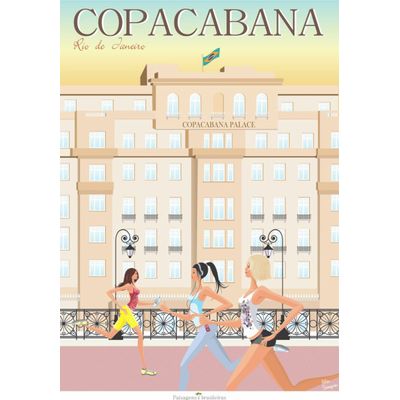 Quebra cabeça Copacabana 1014 peças 98 x 70cm
