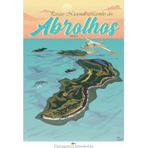 Quebra cabeça- Parque Abrolhos 98 x 70cm 1014 peças