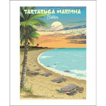 Quebra cabeça Tartaruga marinha 1014 peças - 98 x 70cm