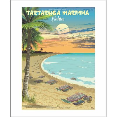 Quebra cabeça Tartaruga marinha 1014 peças - 98 x 70cm