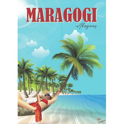 Quebra cabeça Maragogi  Alagoas 1014 peças - 98 x 70cm