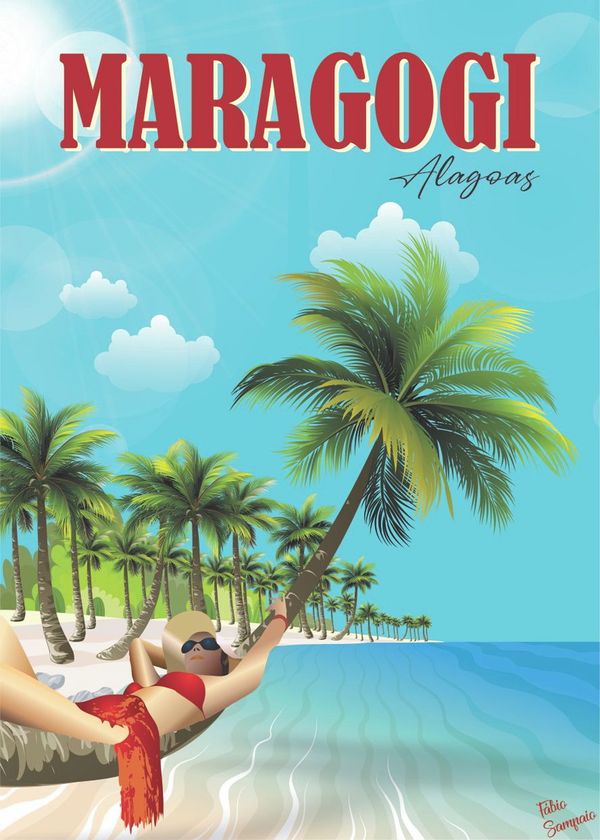Quebra cabeça Maragogi Alagoas 1014 peças - 98 x 70cm