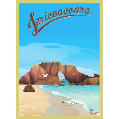Jericoacoara Quebra cabeça 98 x 70cm 1014 peças