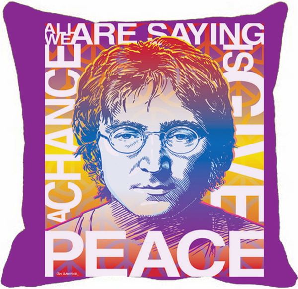 Almofada Lennon Peace