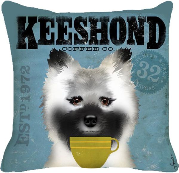 Almofada Keeshond