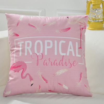Almofada Flamingo Tropical