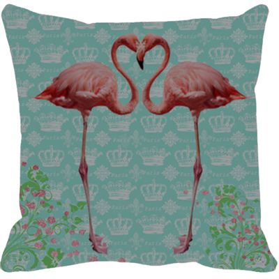 Almofada Flamingo Coroa