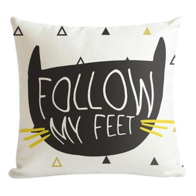 Almofada Cat Follow My Feet