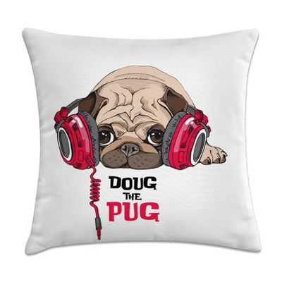 Almofada Pug Mugs