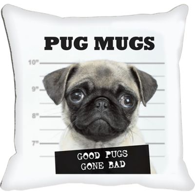 Almofada Pug Mugs