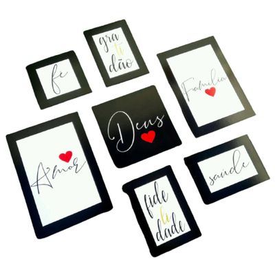 Placas mdf Deus 7un