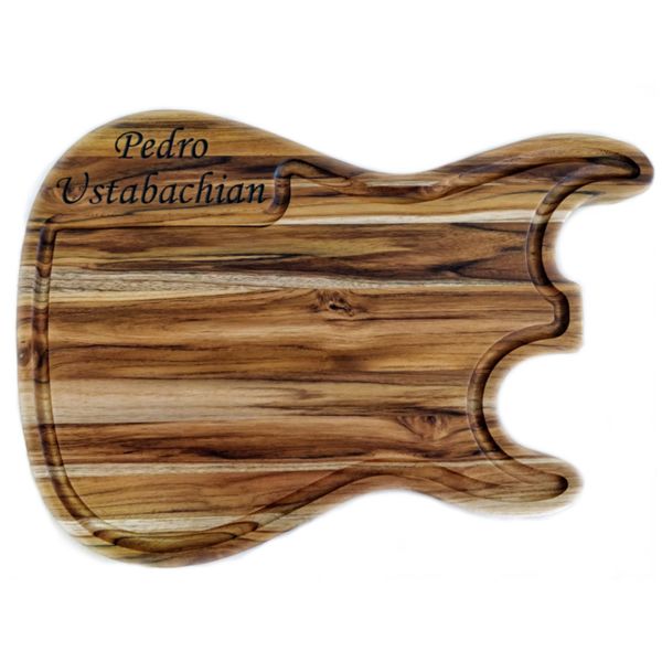 Tábua corte tradicional churrasco Guitarra Personalizada