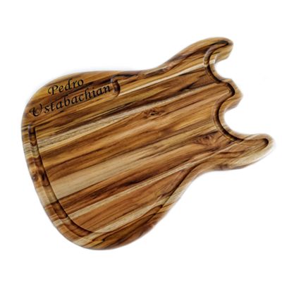 Tábua corte tradicional churrasco Guitarra Personalizada
