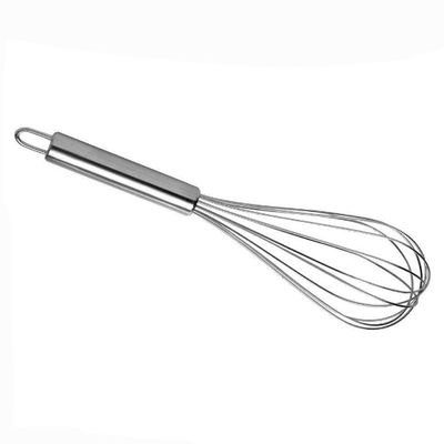 Batedor Fouet Manual Misturador Ovos Clara Em Neve Aço Inox
