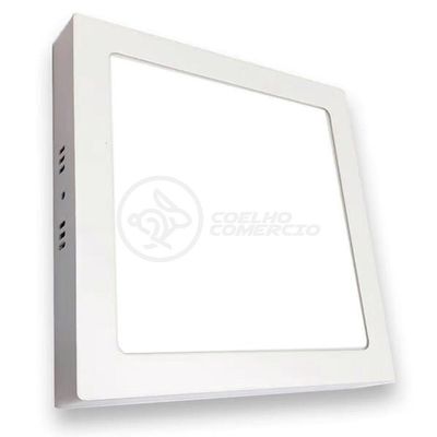 Plafon Painel Led 25w Sobrepor Branco Frio Spot Teto Bivolt