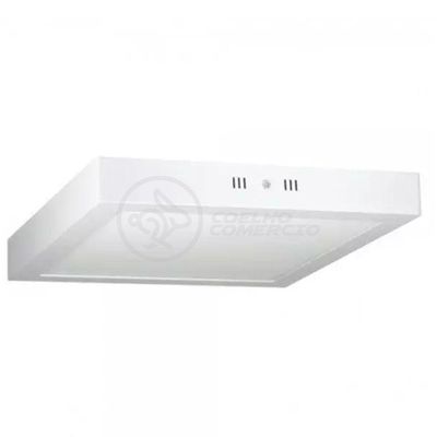 Plafon Painel Led 25w Sobrepor Branco Frio Spot Teto Bivolt