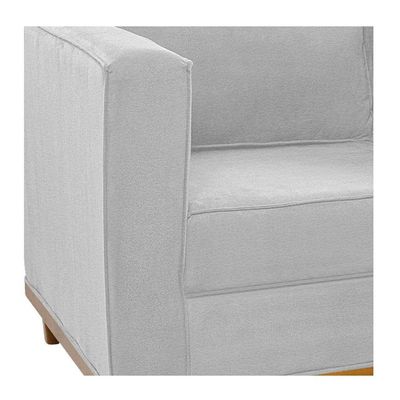 Poltrona Decorativa Europa Corano Branco
