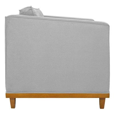 Poltrona Decorativa Europa Corano Branco