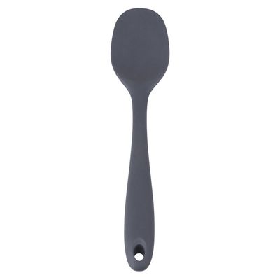 Espátula Colher de Silicone Cazza Easy Cinza