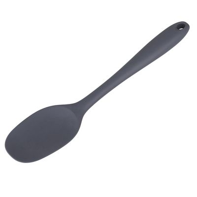 Espátula Colher de Silicone Cazza Easy Cinza
