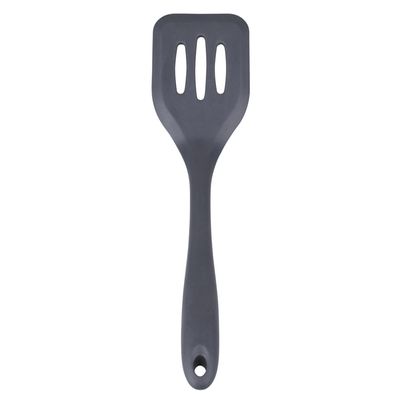 Espátula Vazada de Silicone Cazza Easy Cinza