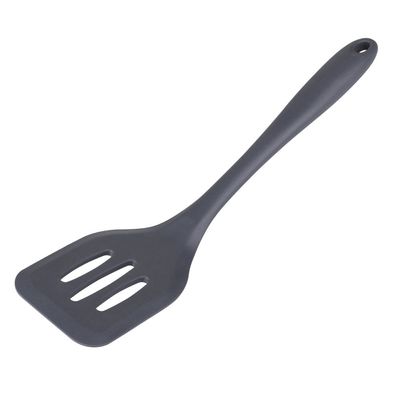 Espátula Vazada de Silicone Cazza Easy Cinza