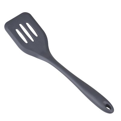 Espátula Vazada de Silicone Cazza Easy Cinza