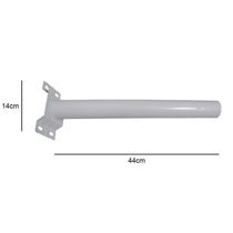 Suporte Barra P/Luminaria Solar Parede
