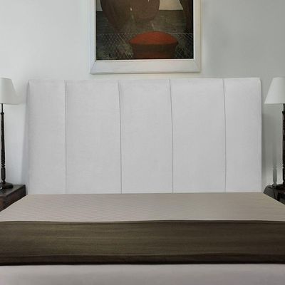 Cabeceira Cama Box Casal Donna 140cm Corano Branco
