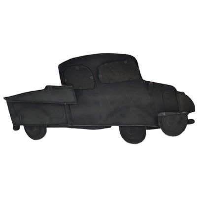 Quadro Pick Up Vintage 3d Carro Espelhado Enfeite Metal
