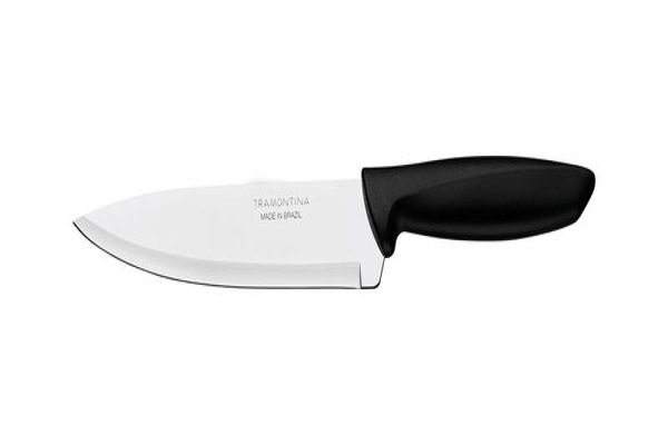 Faca Chef Inox 7" Plenus Preto Tramontina
