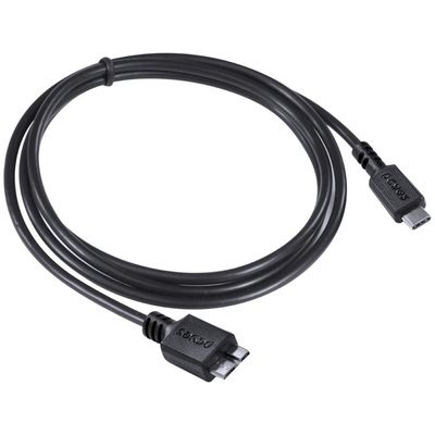 Cabo para HD Externo USB Tipo C para Micro USB B 3.0 1 Metro Preto - P3UCMBP-1