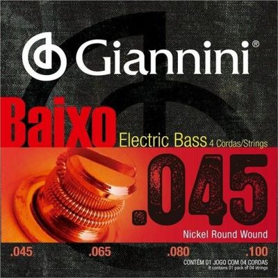 Corda Giannini Contrabaixo Geebrs 5 0.045 Pesado