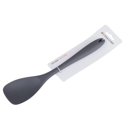 Colher de Servir Silicone Cazza Cinza
