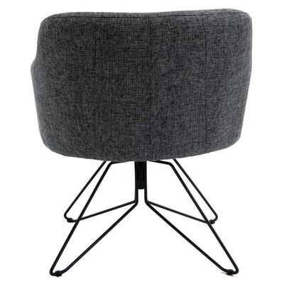 Poltrona Base Orby Fixa Jade C-469 Linho Mescla