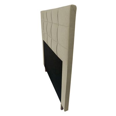 Cabeceira Cama Box Solteiro Leiria 90cm Corano Bege