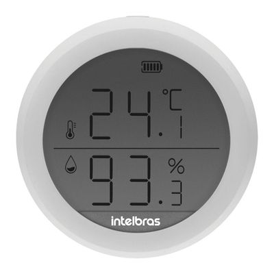 Sensor de Temperatura e Umidade SMART Intelbras IST 1001