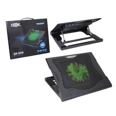 Suporte Base Para Notebook Com Cooler Regulavel Até 17"