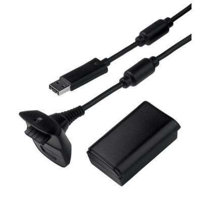 Bateria Recarregável + Cabo Usb P/ Controle Xbox 360