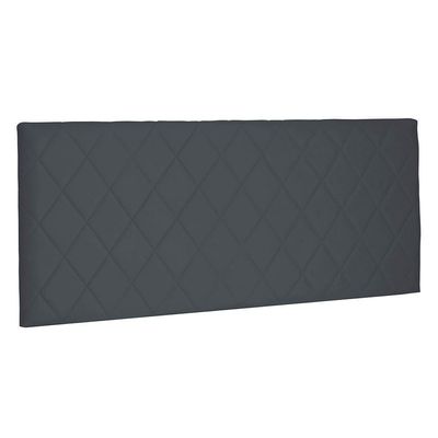 Cabeceira Painel Queen 1,60m Esmeralda Suede Cinza