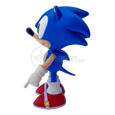 Boneco Action Figure Sonic Articulado 23cm