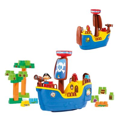 Blocos de Montar Baby Land Navio Pirata 30 Blocos - Cardoso