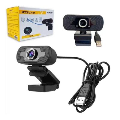 Webcam Full Hd 1080 Pixel Usb Com Microfone B-Max F916