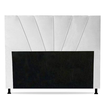 Cabeceira Cama Box Solteiro Dallas 90cm Corano Branco