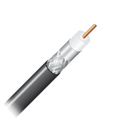 Cabo Coaxial Cabletech REG-06 60% Preto - 305 Metros 802216000P0CB21
