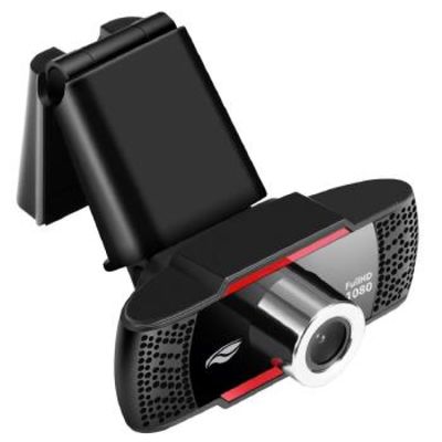 Webcam C3TECH FULL HD 1080P WB-100 - 407040250100 Preto Bivolt