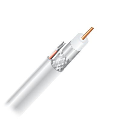 Cabo Coaxial Cabletech STD-40+TP3 Branco Bobina 305 Metros 801214000P01CB22