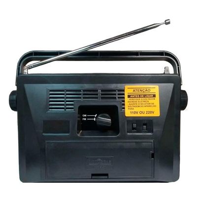 Radio Portatil 2 Faixas AM/FM - RMPFT21ACOM22AC