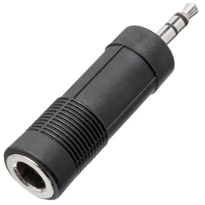Adaptador Femea P10 Stereo para PLUG P2 Stereo