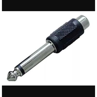 Adaptador Femea RCA para PLUG P10 Mono